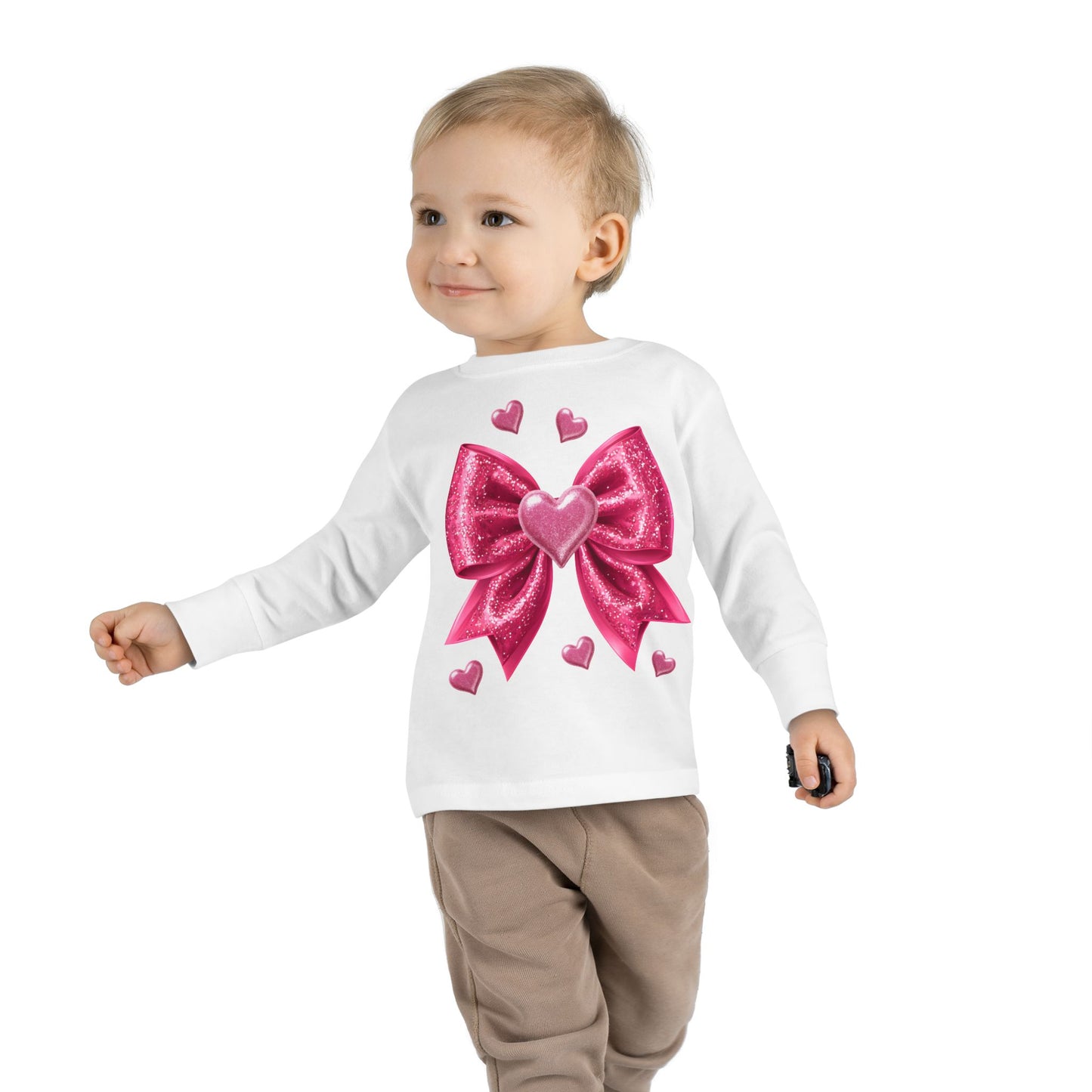 Toddler Long Sleeve Valentine Tee