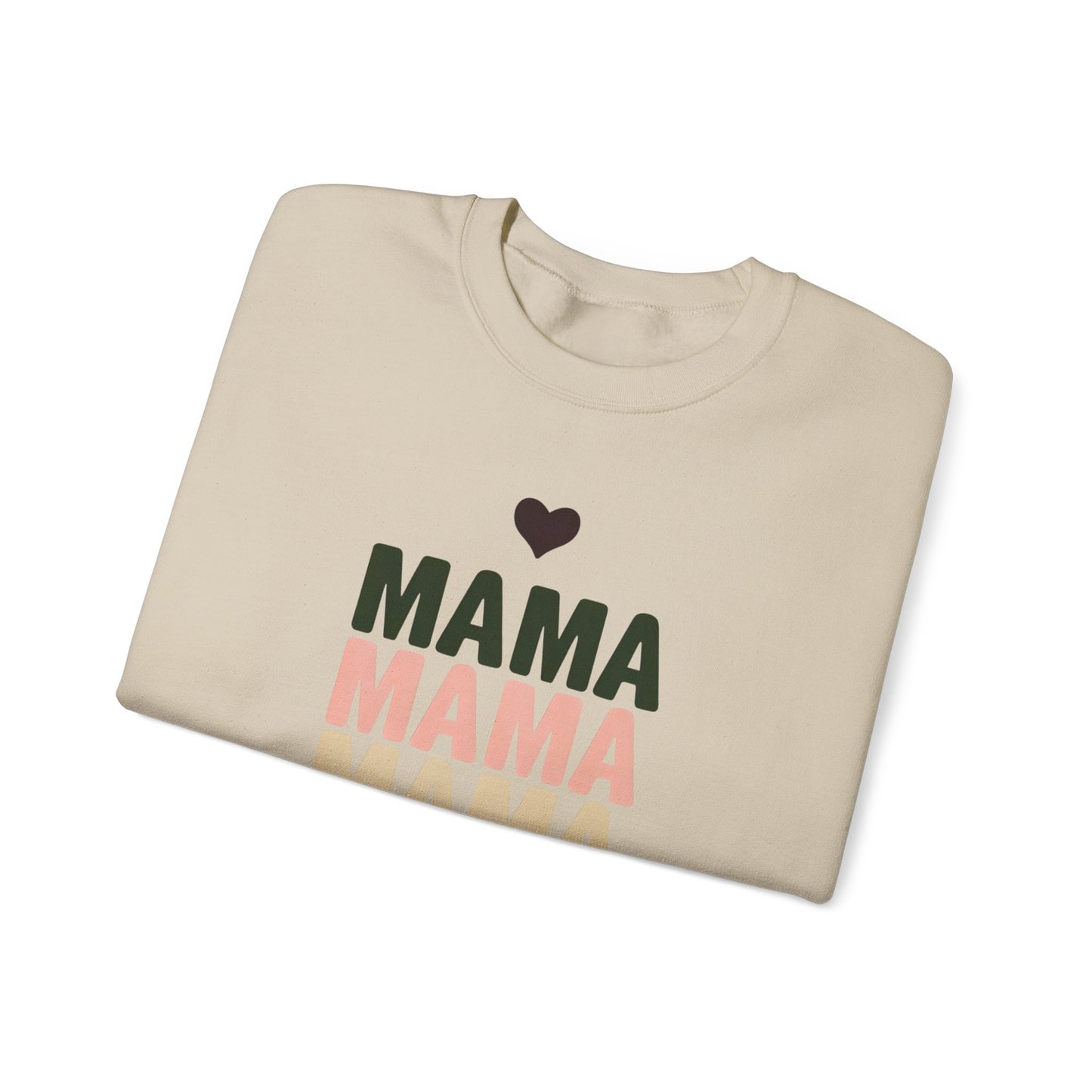 Mama Love Crewneck Sweatshirt - Cozy Gift for Moms
