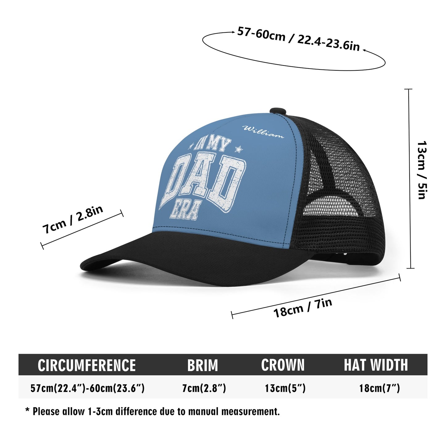 In My DAD Era Mesh Trucker Hats