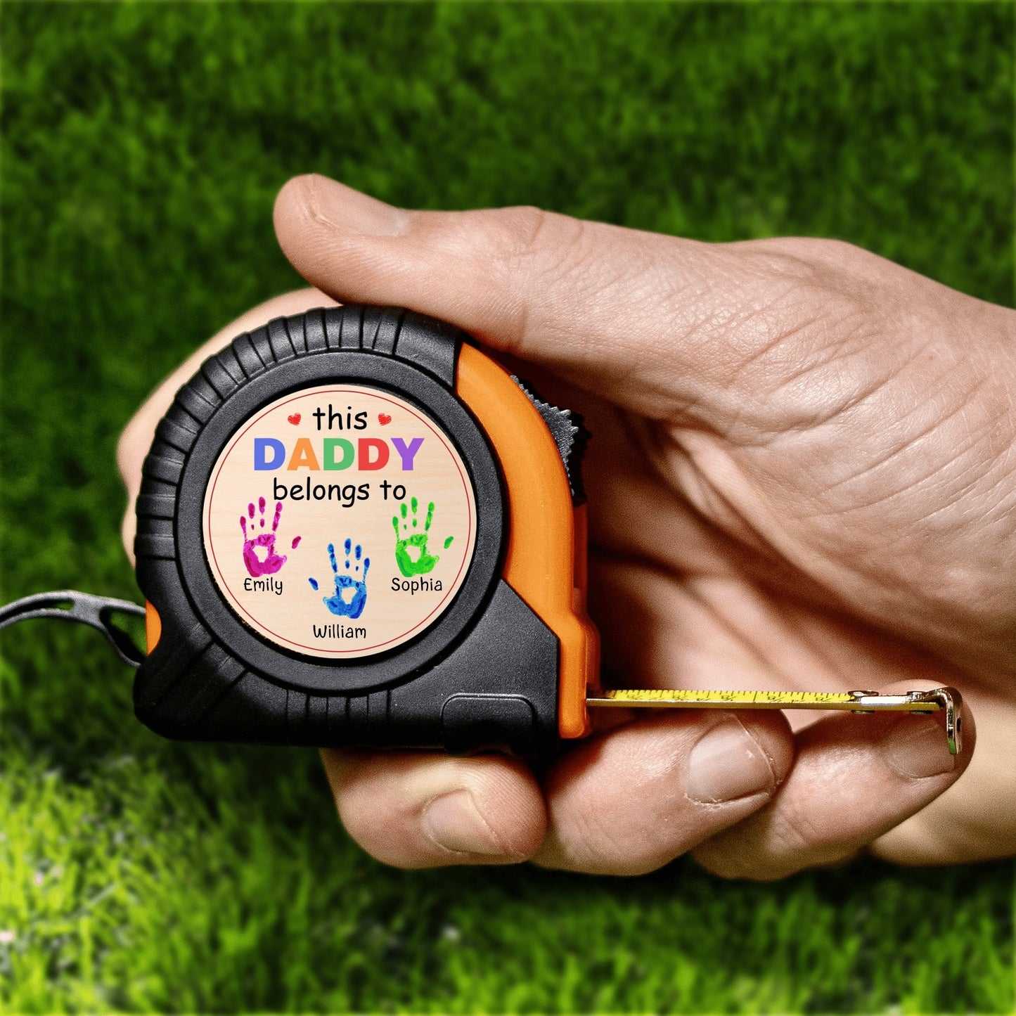 Personalized Best Daddy Ever Tape Measure Tape 3 M
