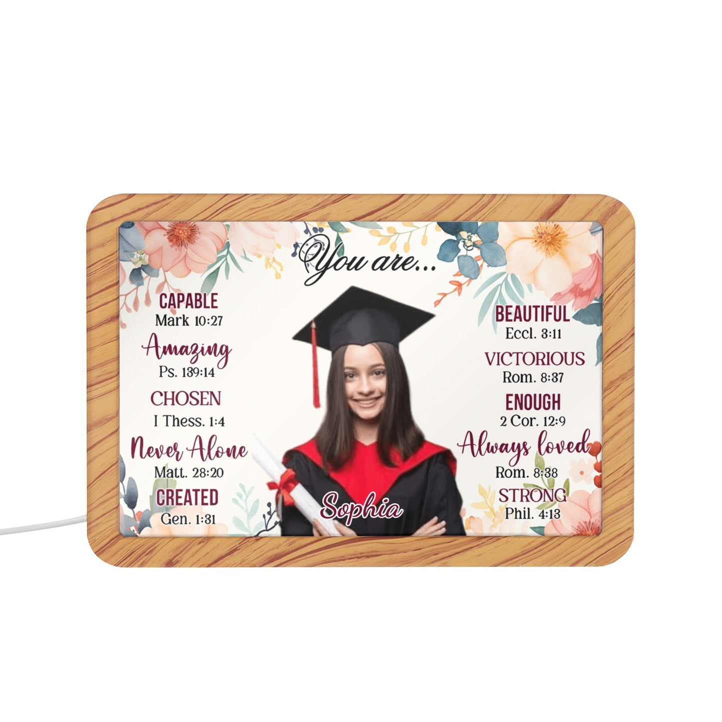Personalized Horizontal Acrylic Magic Mirror 1,5,12 Pcs Photo Frame