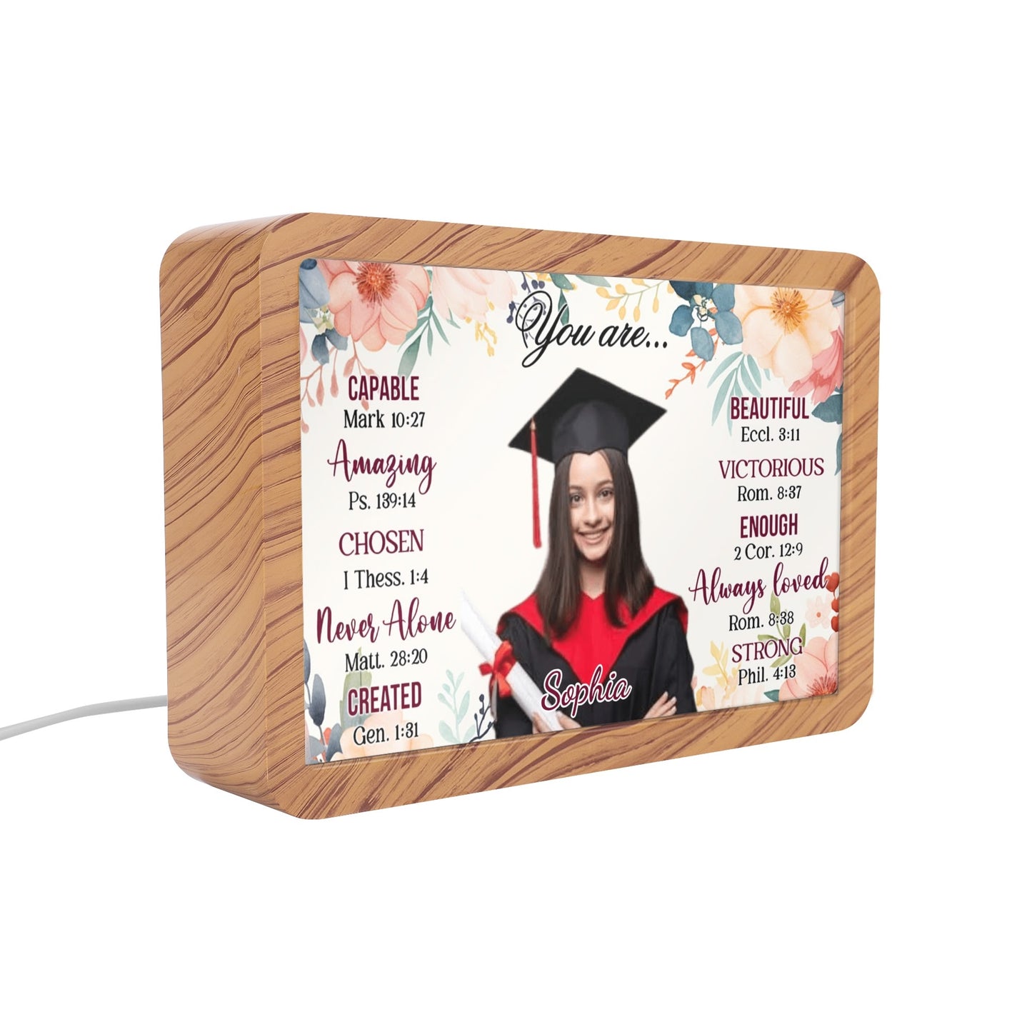 Personalized Horizontal Acrylic Magic Mirror 1,5,12 Pcs Photo Frame