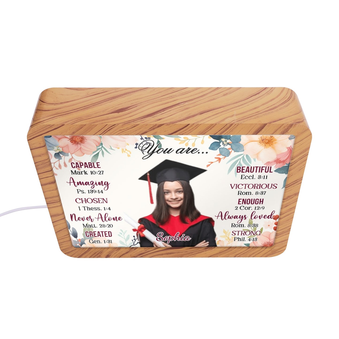Personalized Horizontal Acrylic Magic Mirror 1,5,12 Pcs Photo Frame