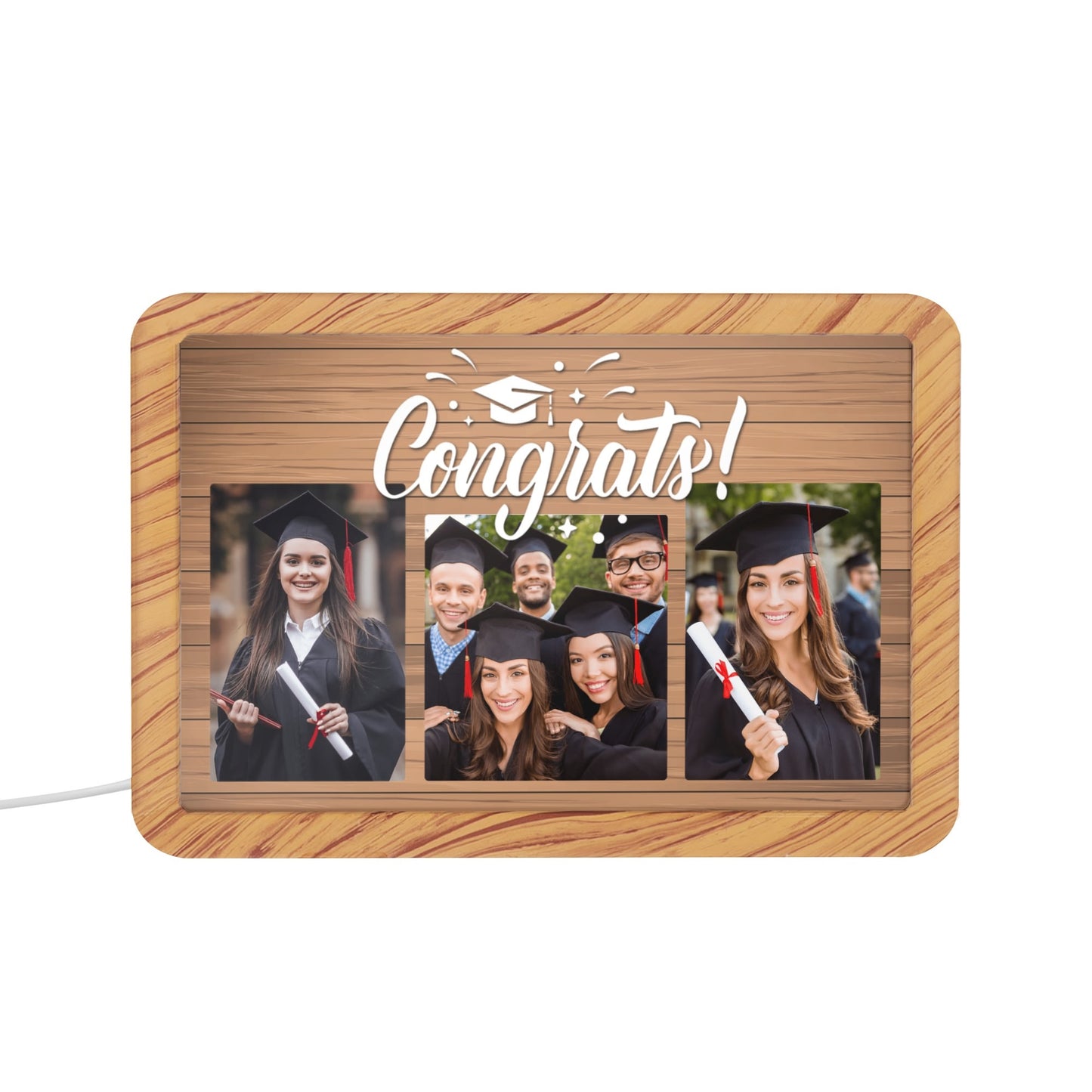 Personalized Horizontal Acrylic Photo Frame