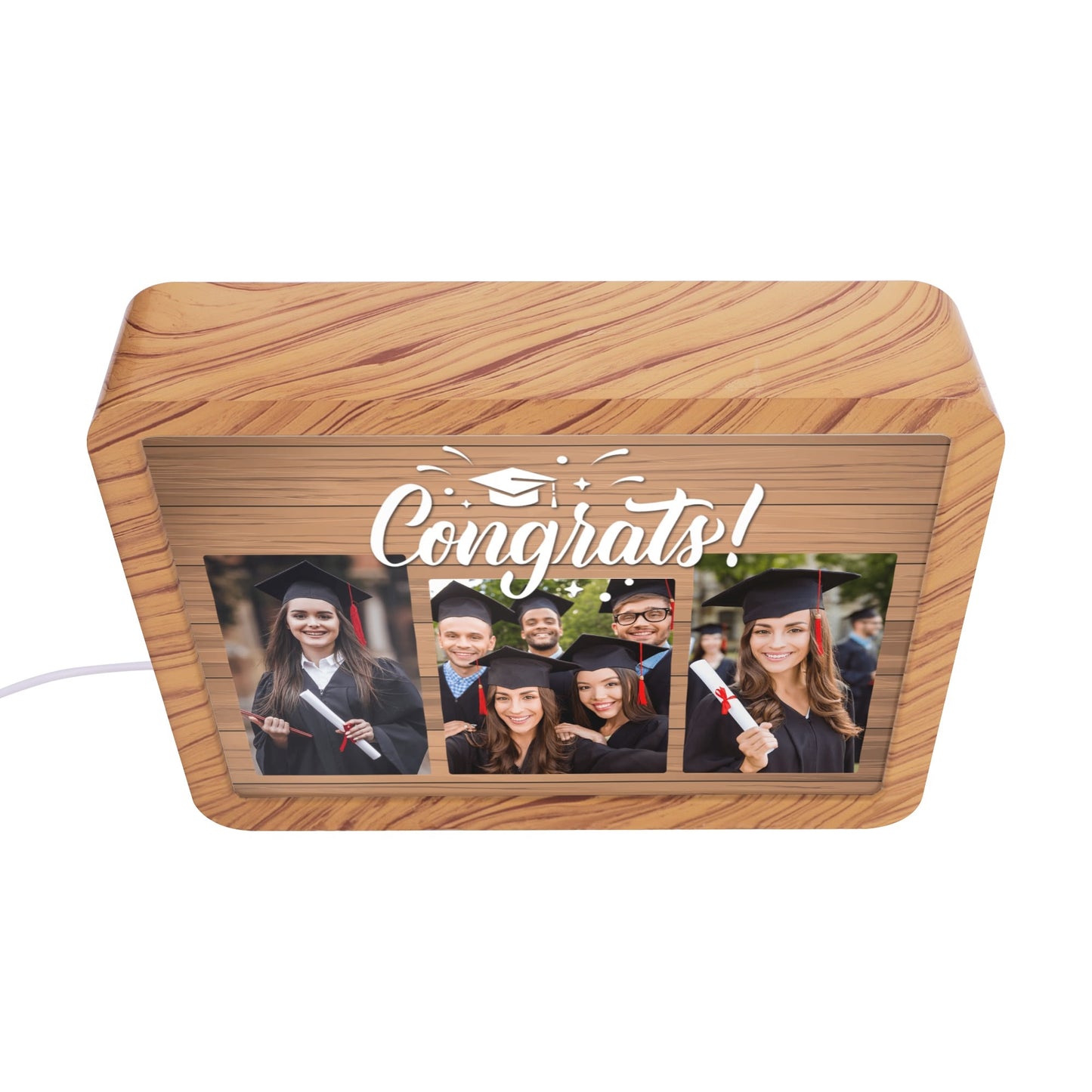 Personalized Horizontal Acrylic Photo Frame