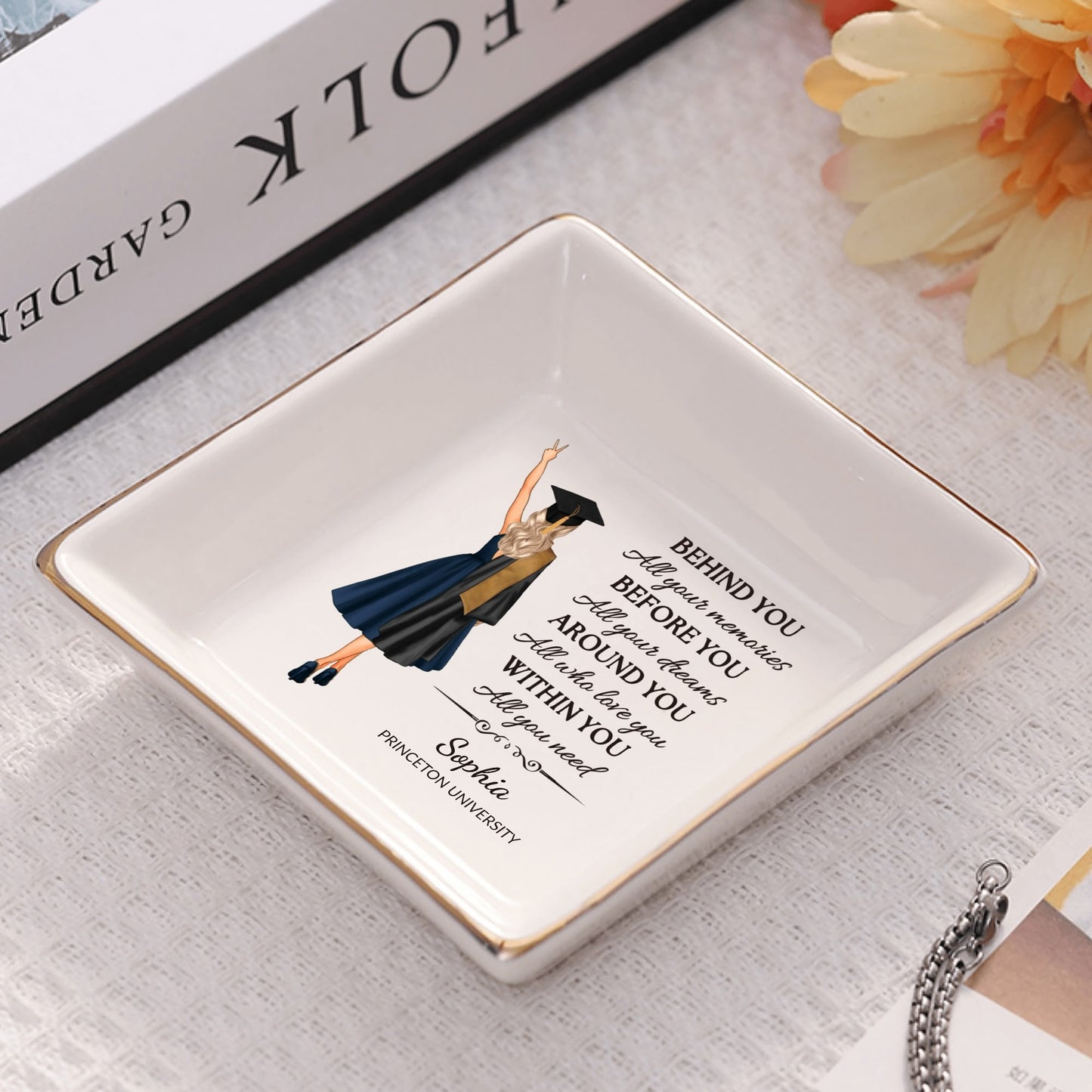 Custom Ceramic Square Dinner Plates Appetizer Plates 1 Pcs ,2 Pcs, 4 Pcs