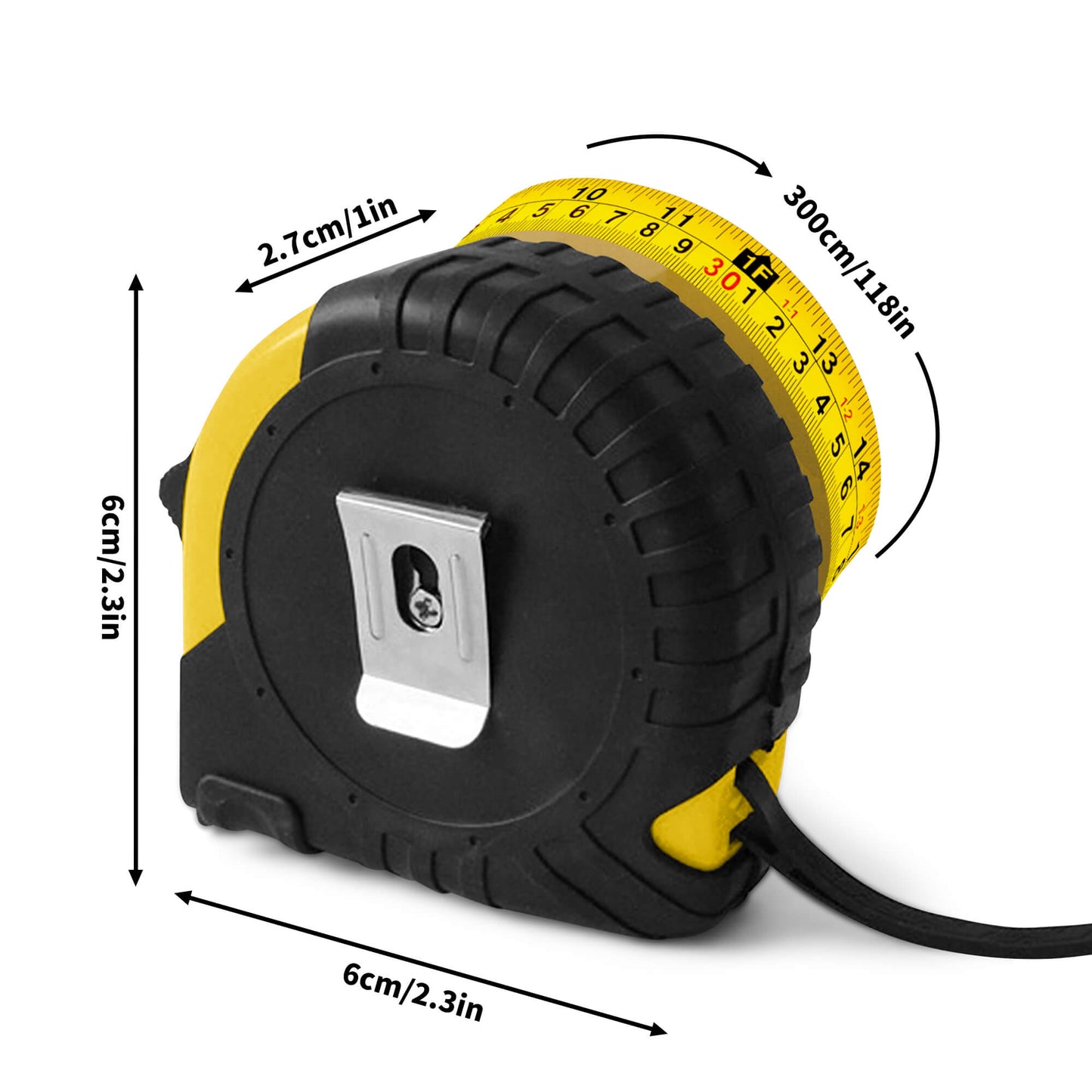 Personalized Best Daddy Ever Tape Measure Tape 3 M