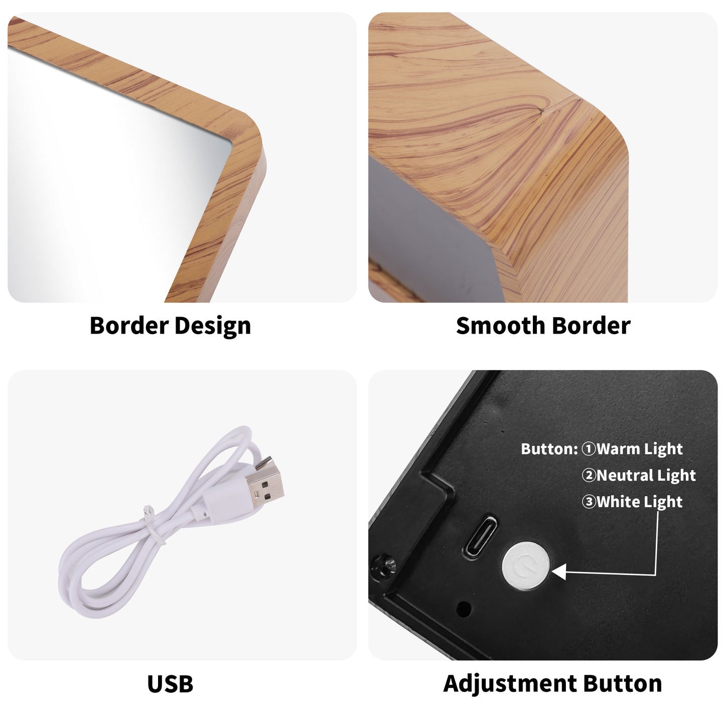 Personalized Horizontal Acrylic Magic Mirror 1,5,12 Pcs Photo Frame