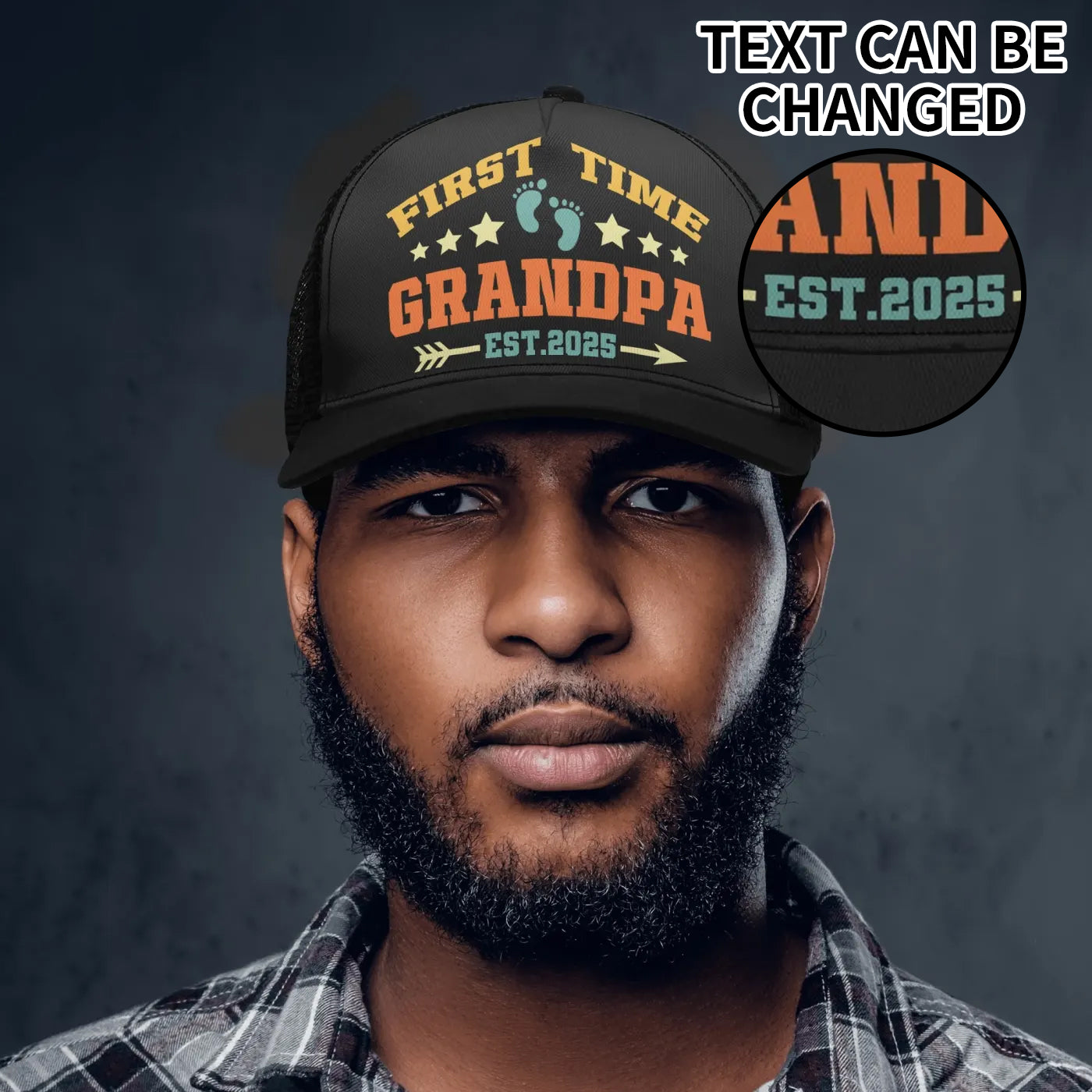 New Grandpa Mesh Trucker Hats