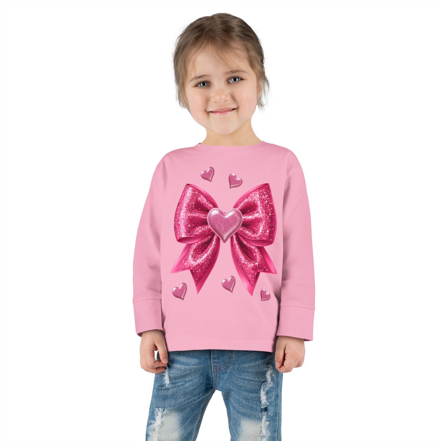 Toddler Long Sleeve Valentine Tee