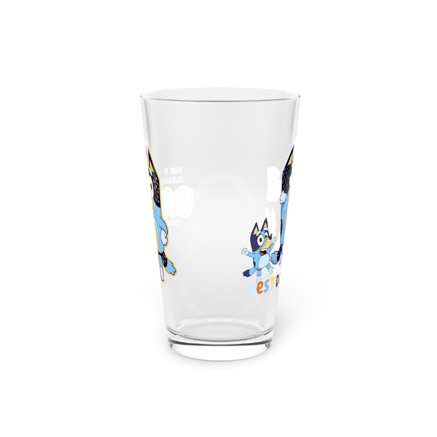This is what a cool Dad looks like Beer Glass