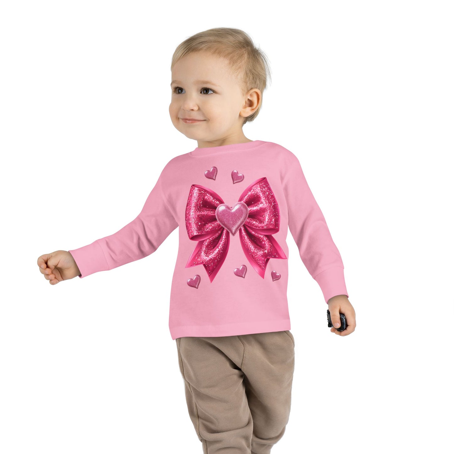 Toddler Long Sleeve Valentine Tee
