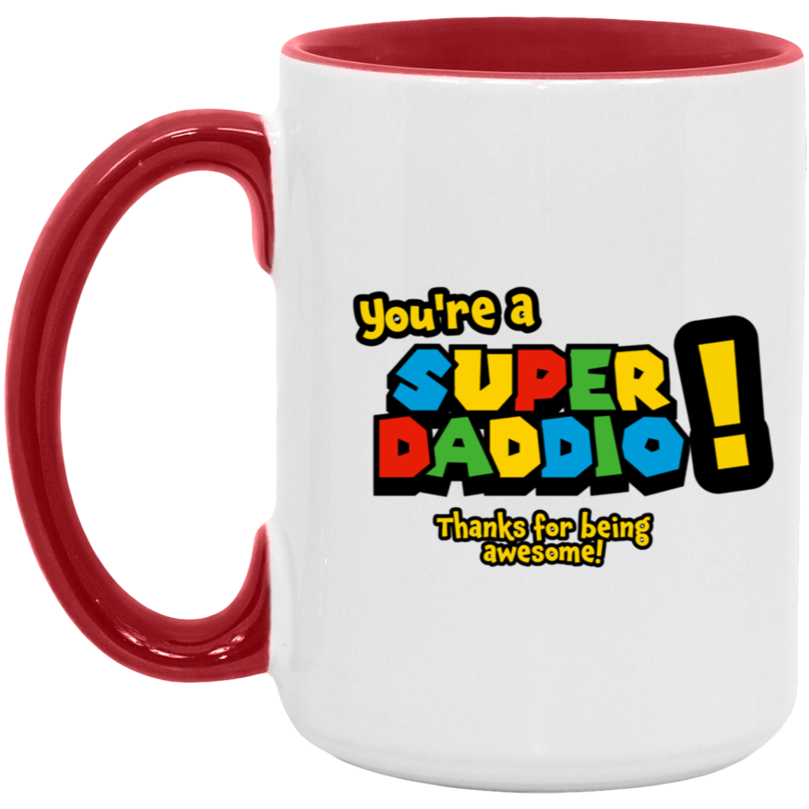 super daddio mug