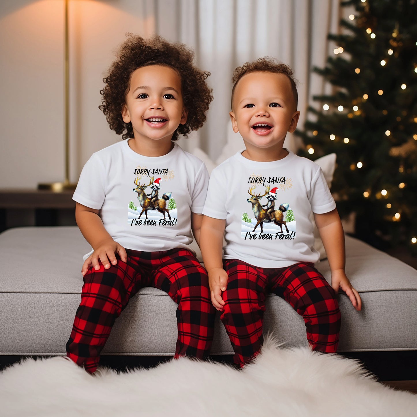 Sorry Santa kids Tshirt