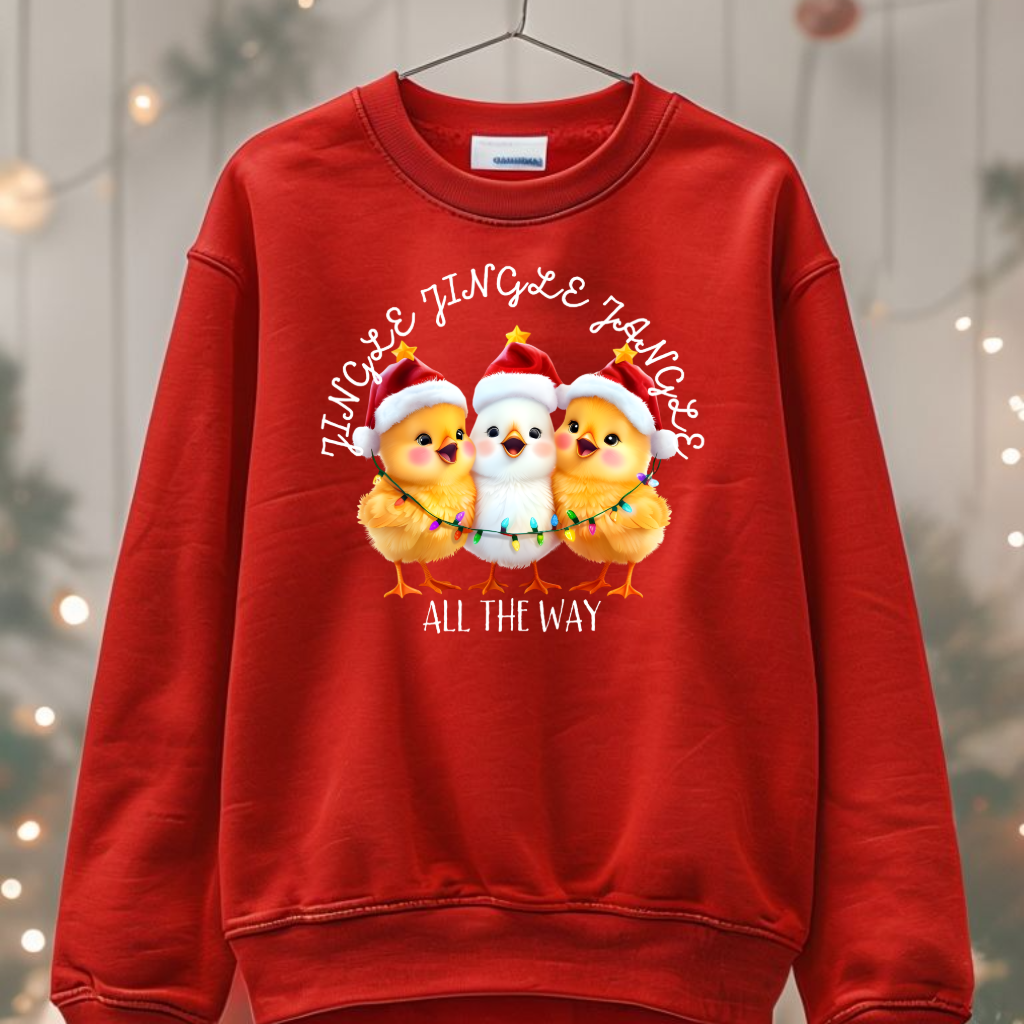 Caroling Chicks Sweatshirt