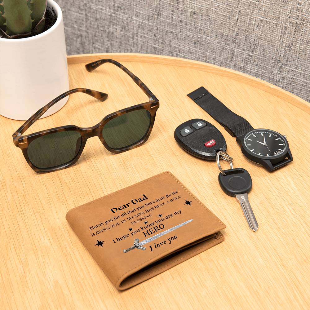 Dear Dad Keepsake Wallet