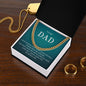 My Dad| Your Guiding Hand - Cuban Link Chain