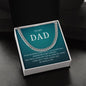 My Dad| Your Guiding Hand - Cuban Link Chain