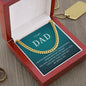 My Dad| Your Guiding Hand - Cuban Link Chain