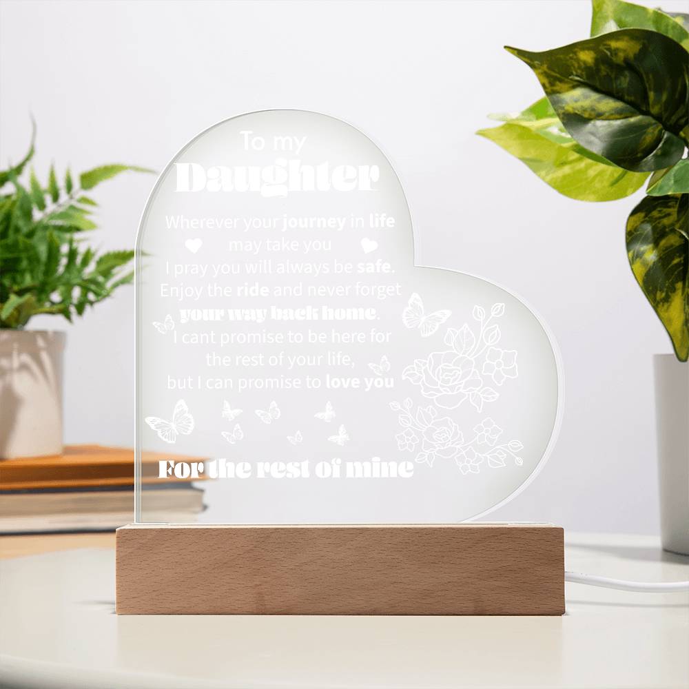To my Daughter Lamp