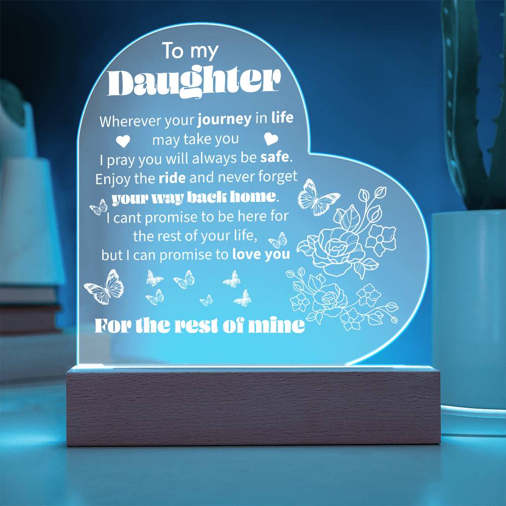 To my Daughter Lamp