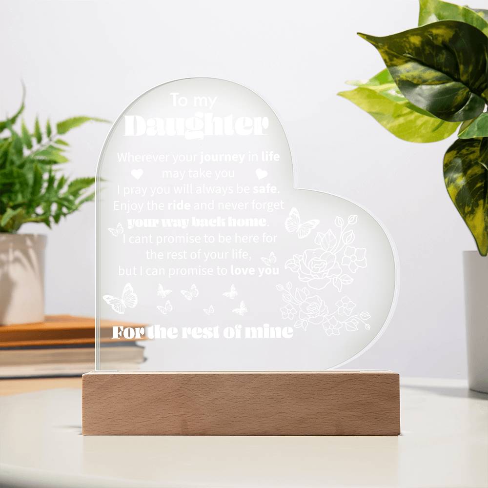 To my Daughter Lamp