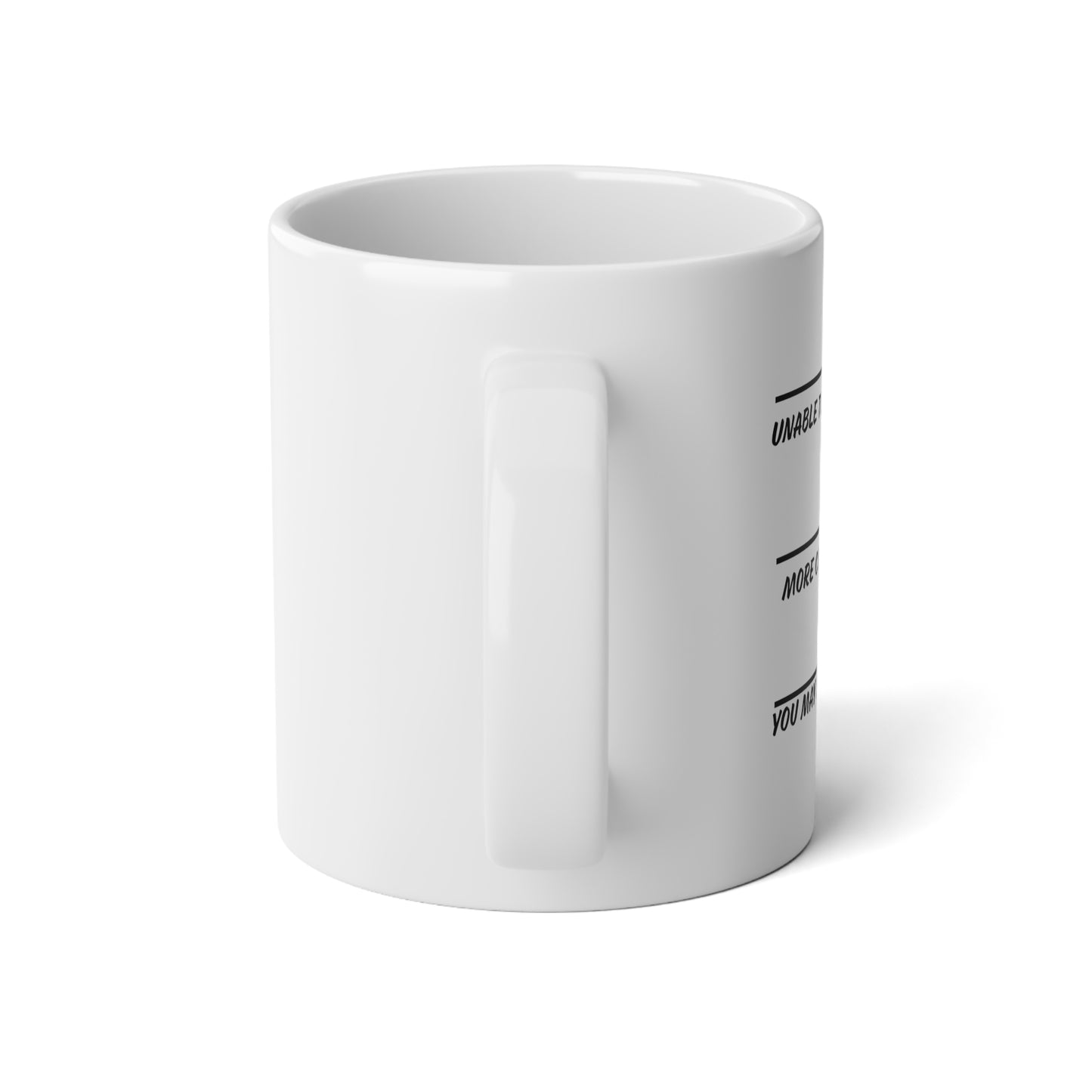 Coffee Required Jumbo Mug, 20oz