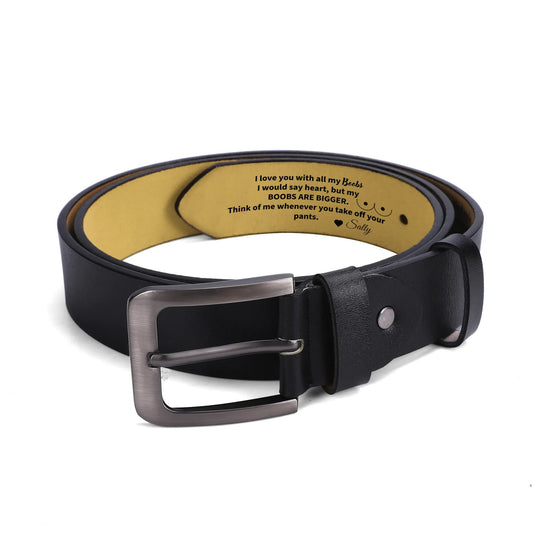 Personalized Belt with message