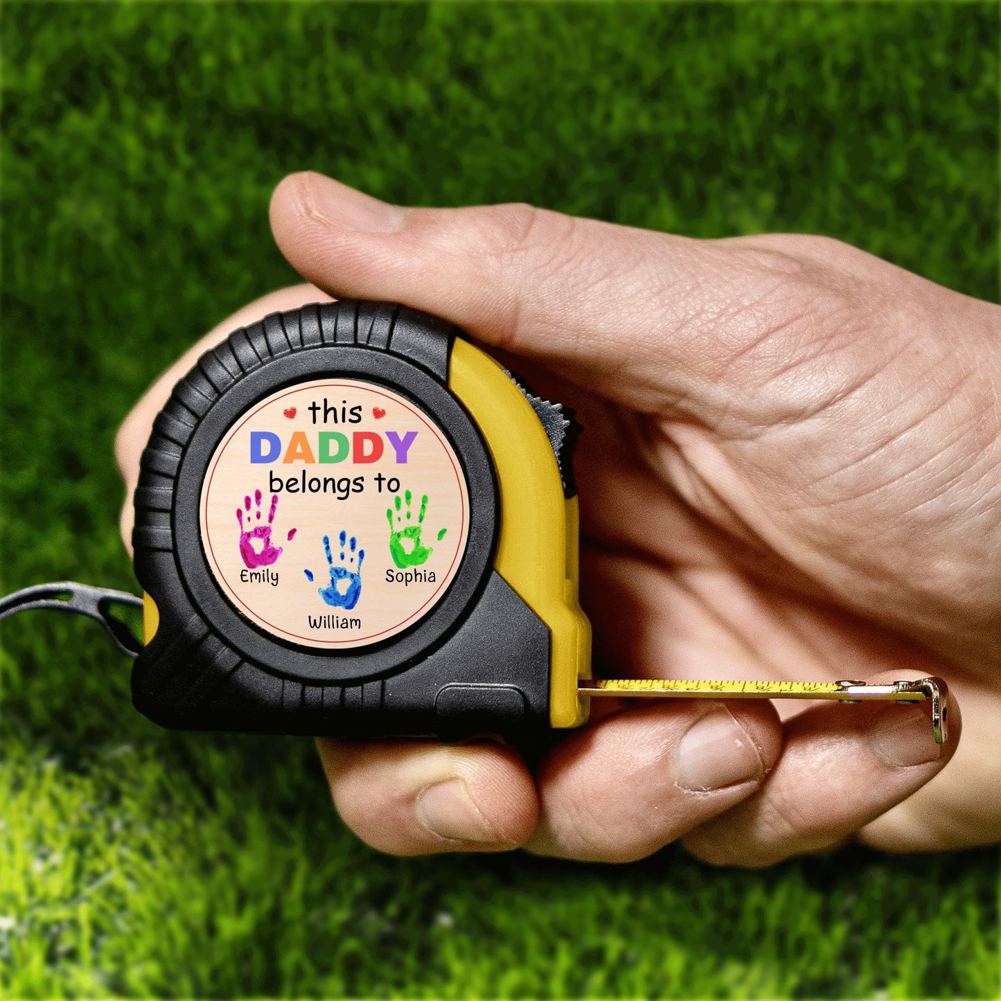 Personalized Best Daddy Ever Tape Measure Tape 3 M