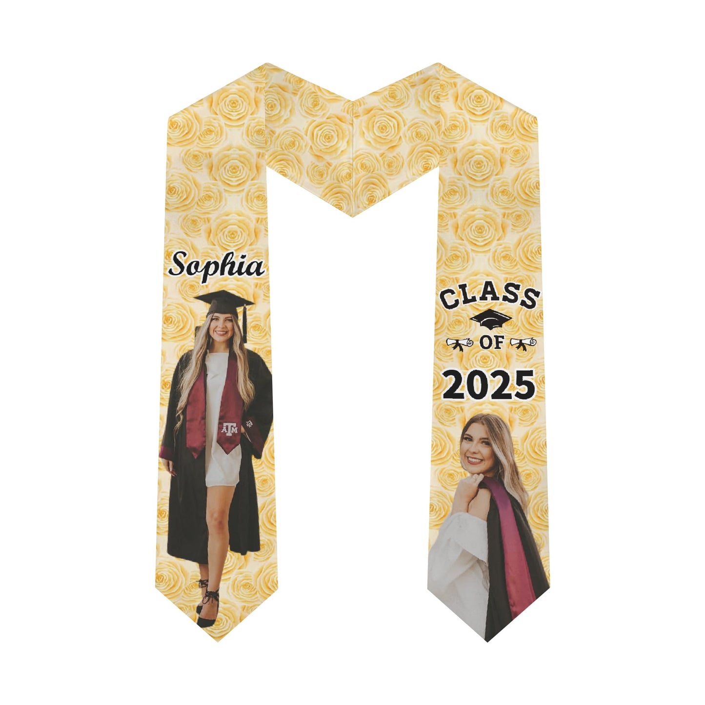 Graduate Ribbon Class of 2025 as Congrats Grad Party Decoration