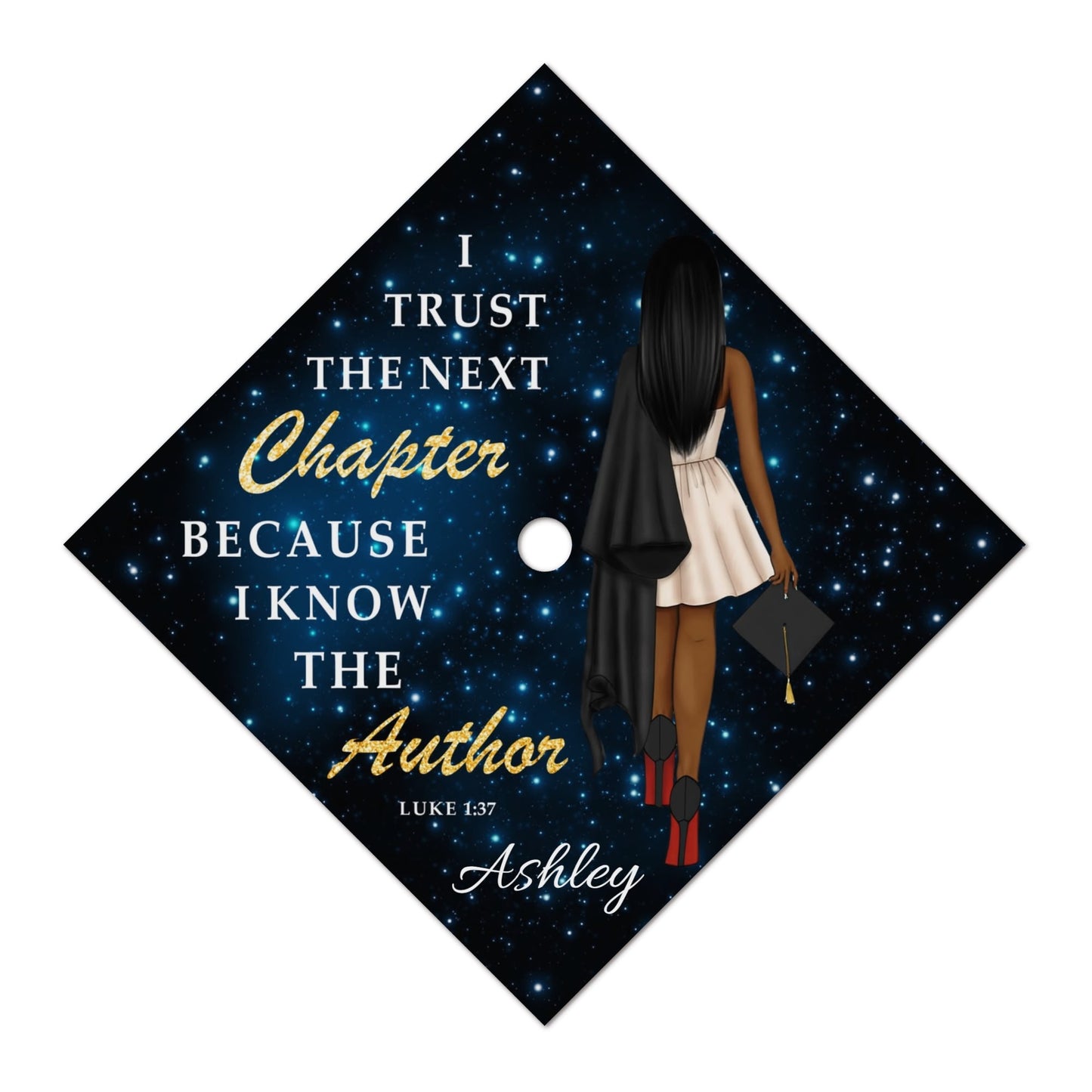 Decorated Graduation Cap Topper Class of 2025 Gift