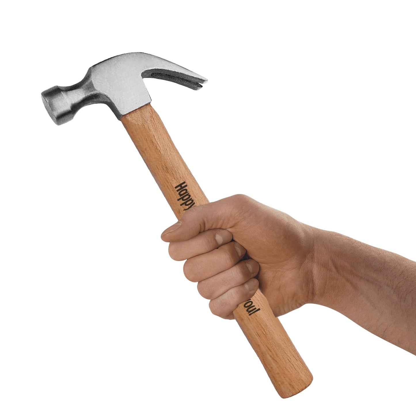 Custom Wood Hammer with Laser Engraved Unique Gift for Fathers Day