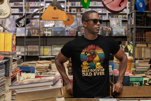 Rooster Dad Tee