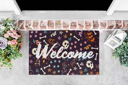 Halloween Welcome Mat