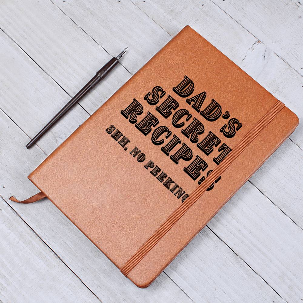 Dad's Secret Recipes Journal