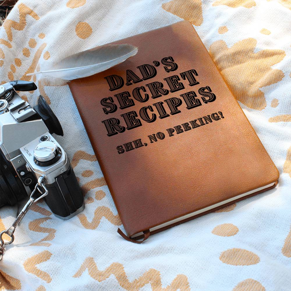 Dad's Secret Recipes Journal