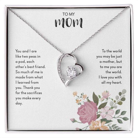 My Mom| Best Friend - Forever Love Necklace