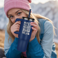 Stay Weird Engraved Flower 40oz Tumbler