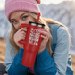 Stay Weird Engraved Flower 40oz Tumbler