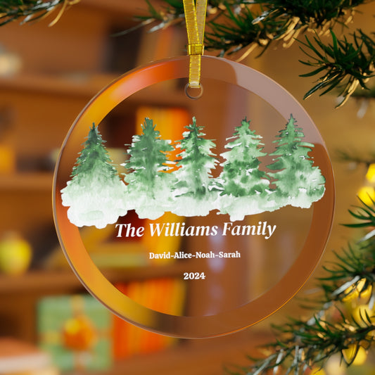 Family Christmas Ornament • 2024 Christmas Tree Ornament